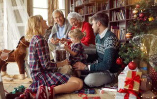 Friedliche Familienfeier