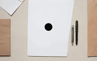 Metapher: Der schwarze Punkt