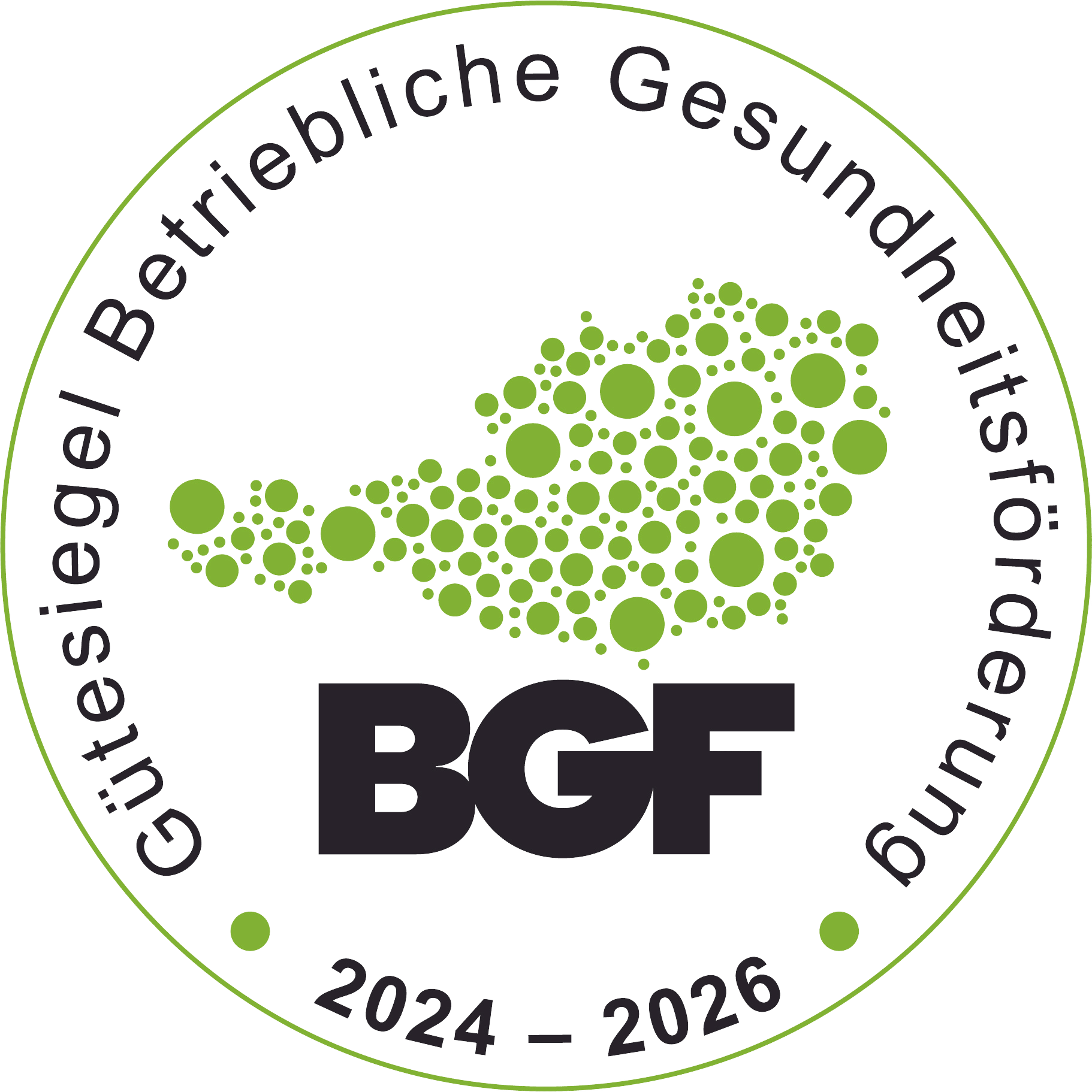 ÖGK BGF-Gütesiegel